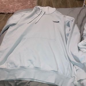 White Adidas hoodie